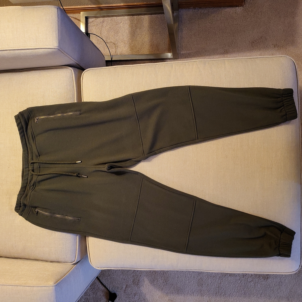 Barney's New York Military Green Joggers